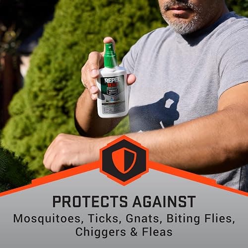 Repel 100 Mosquito and Insect Repellent, 4 Ounces, With DEET, 10-Hour Protection Long-Lasting Insect Repellent Bug Spray Repels Mosquitoes, Ticks, Gnats, Biting Flies, Chiggers And Fleas thumbnail 6