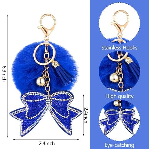 Aliceset Glitter Cheer Duffel Bag with Bow Keychain Cheerleading Ballet Dance Bag Gym Gear Sport Cheerleaders Gift Cheer Comp Day Competition Must Haves(Black) thumbnail 4