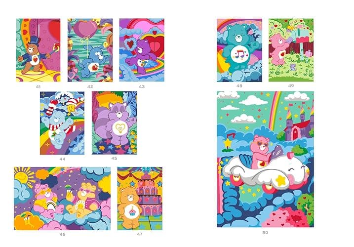 Coloriages mystères - Bisounours: Colorie les chiffres et découvre l'image ! thumbnail 5