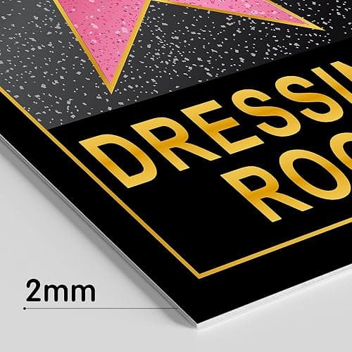 HK Studio Dressing Room Decor for Teen Girls 10" x 15" - Pink Star Y2K Room Decor Aesthetic thumbnail 8