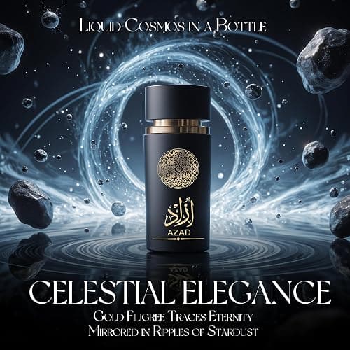 Men Cologne AZAD Eau de Parfum Natural Spray with Pinapple,Tobacco,Patchouli, Iris,Amber, Vanilla Notes Long Lasting Perfume for Men 3.4 Ounce All Day Use thumbnail 3