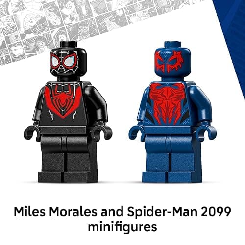 LEGO Marvel Miles Morales Mech vs. Spider-Man 2099 76337 | Building Toys for Boys & Girls, Ages 6+, Super Hero Mech for Pretend Play, 2 Minifigures, 135 Pieces, Gift for Birthdays thumbnail 5
