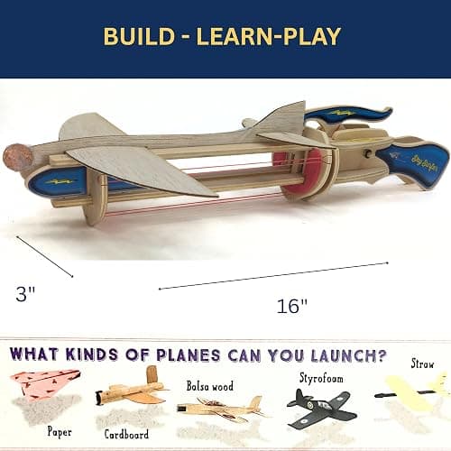 Pathfinders STEM kit- Paper Airplane Launcher | Paper Airplane Kit | Science kit for Kids, Teens and Adults | Stem Toys | Engineering kit - Learning Resource thumbnail 3