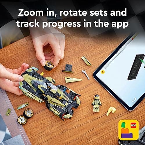 Lego Speed Champions: Lamborghini Lambo V12 Vision Gran Turismo Buildable Toy 76923 thumbnail 7