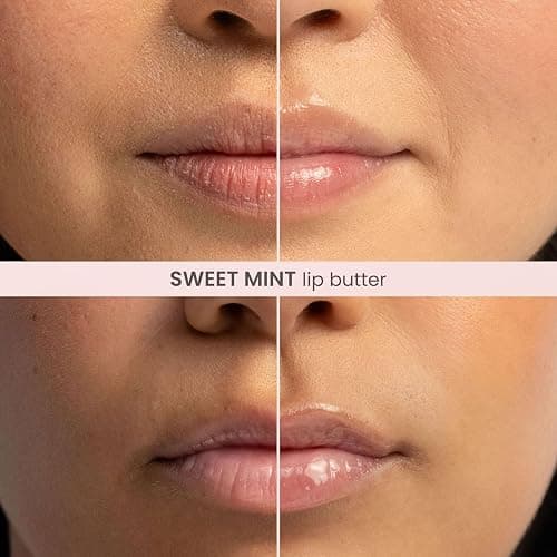 Burt's Bees Sweet Mint Lip Butter, Repairs Dry Lips, 24 Hour Hydration, Locks in Moisture, Includes Shea and Mango Butters, Antioxidant Rich Vitamin E, Convenient Twist Up Dispenser, 0.5 Oz. thumbnail 3