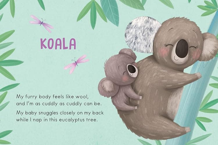 Wild Animals: A Touch and Feel Book - Children's Board Book - Educational thumbnail 4