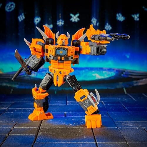 Transformers Age of the Primes Herald of Unicron, Leader Class 7.5-Inch Converting Action Figure, Robot Toys for Ages 8+ thumbnail 4