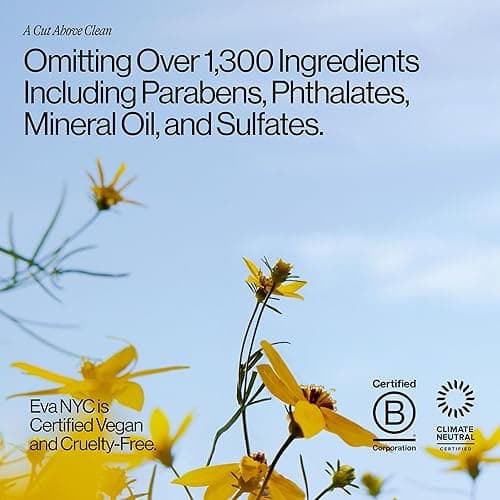 Eva NYC Gentle Daily Cleansing Shampoo for Weightless Healthy Hair - Amino Acids Known To Enhance Moisture + Shine - Removes Oil - For Fine to Medium Hair + Color Safe - Lavender Scent - 10 fl oz thumbnail 8