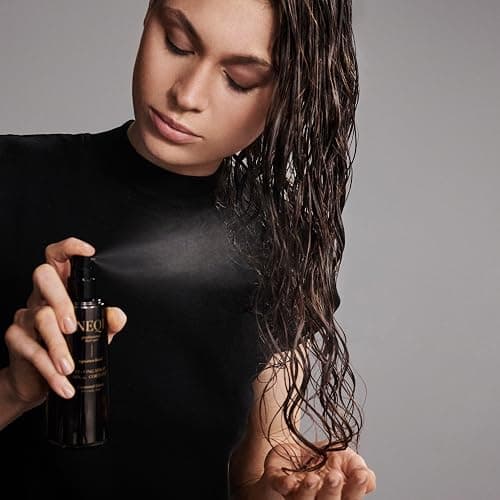 NEQI DIAMOND GLASS Styling Anti-Frizz Spray Curly 180ml – Definierte Locken, Langanhaltende Sprungkraft, Feuchtigkeitsschutz, Strahlender Glanz, Hergestellt in Italien thumbnail 3