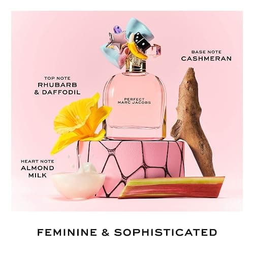 Marc Jacobs Perfect Eau de Parfum – Floral Women's Perfume – With Notes of Rhubarb, Daffodil thumbnail 3