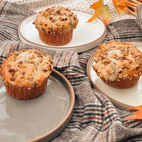 Mora Ceramic Flat Plates Set of 6-8 in - The Dessert, Salad, Appetizer, Small Lunch, etc Plate. Microwave, Oven, and Dishwasher Safe, Scratch Resistant. Kitchen Porcelain Dish - Neutrals thumbnail 2