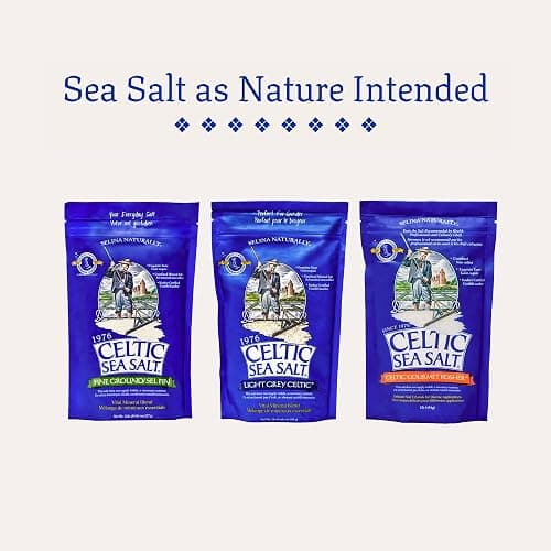 Celtic Sea Salt Light Grey Coarse – Unrefined Mineral Salt, 70+ Trace Minerals, Sustainably Harvested, GMP Certified – Cooking, Finishing, Hydration, Grinder Use – ½ Pound Resealable Bag thumbnail 12