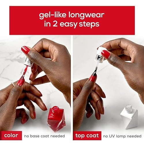 Essie Gel Couture Long-Lasting Nail Polish, 8-Free Vegan, Raisin Brown, All Checked Out, 0.46 fl oz thumbnail 5
