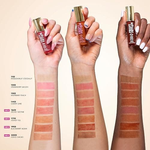 Milani Fruit Fetish Lip Oil, Tinted Lip Gloss & Hydrating Lip Oil Treatment, Moisturizing Non Sticky Clear Shine, High Shine Lip Balm for Dry Lips with Vitamin E, Coco Cacao, 0.14 oz thumbnail 5
