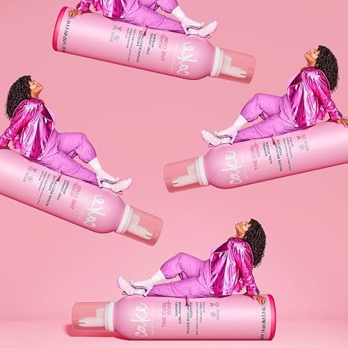 Cake Beauty Whipped Curl Defining & Volumizing Mousse – Aloe Vera Vitamin E for Flexible Hold - Vegan No Heat Curls Wavy Curly Hair Sulfate Cruelty Free Products For Women thumbnail 4