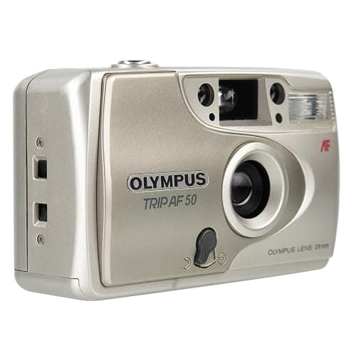 Vintage Olympus Trip AF 50 Camera With Box, Manual And Strap thumbnail 3