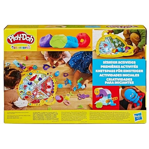 Play-Doh Fold & Go Playmat Starter Set with 19 Accessories, Preschool Toys for 3 Year Old Girls & Boys & Up, Kids Arts & Crafts thumbnail 19