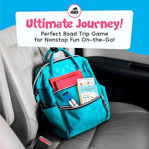 WELL BALANCED Car Bingo - Road Trip Essentials: Car Activities and Games for Kids Ages 4-8 thumbnail 4