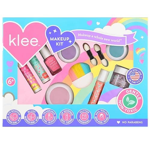 Luna Star Klee Ultimate Makeup Kit. Gentle and Non-Toxic. Kid-Friendly. Made in USA. (Ray of Bliss) - Image 1