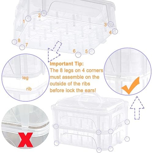 New brothread 40 Colors Compatible with Brother 500m Each Embroidery Machine Thread with Clear Plastic Storage Box for Embroidery Sewing Machine thumbnail 6