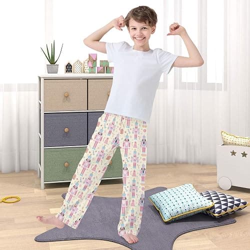 EFEWOI Halloween Pajama Pants Long Sleep Pants Soft Pajama Bottoms With Pockets Holiday Clothes thumbnail 2
