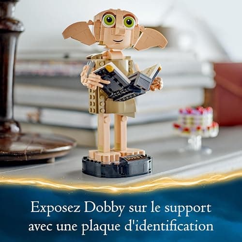 Lego Harry Potter Dobby The House Elf Set - Easter Gifts for Children and All Fans from 8 Years - Movable Iconic Figure - Toy - Bedroom Accessory & Decoration - Character Collection - 76421 thumbnail 8
