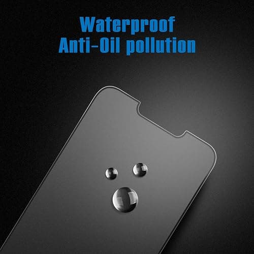 Mothca 2 Pack Matte Glass Screen Protector for iPhone 13 [6.1 inch] with 2 Pack Camera Lens Protector, Anti-Glare & Anti-Fingerprint Tempered Glass Film, Case Friendly Bubble Free Smooth as Silk thumbnail 5