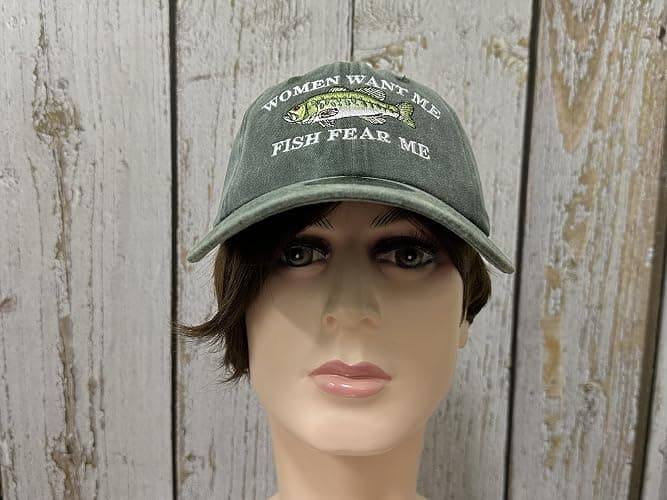 Enodtter Fish Fear Me Women Want Me Hats thumbnail 5