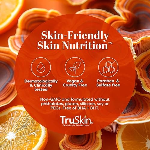 TruSkin AHA PHA BHA Liquid Exfoliant Toner with Vitamin C, 4.2 fl oz | With Salicylic and Glycolic Acid to help unclog pores while improving the look of skin tone and texture thumbnail 7