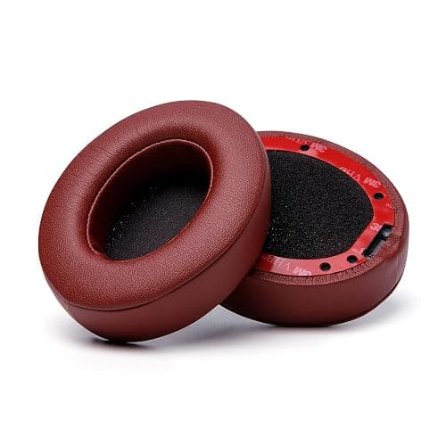 WC Wicked Cushions Replacement Ear Pads for Beats Studio 2 & 3 (B0501, B0500) Wired & Wireless | Does NOT Fit Beats Solo | Softer PU Leather, Enhanced Foam & Stronger Adhesive | Burgundy thumbnail 7