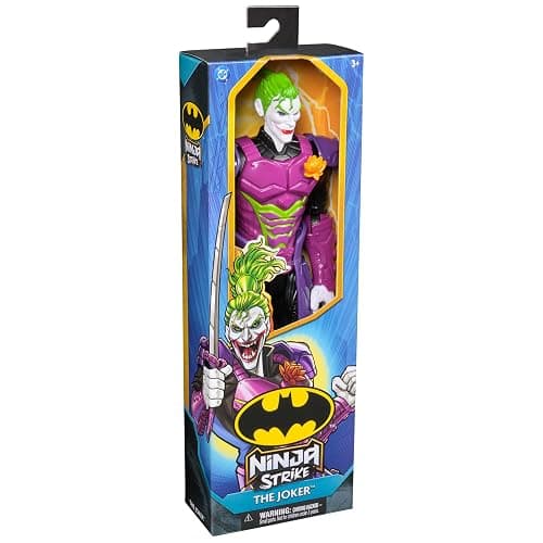 DC Comics Batman Ninja Strike The Joker Action Figure, 12-Inch | 11 Points of Articulation for Dynamic Posing, Striking Ninja-Themed Styling, Superhero Toys for Kids & Collectors Ages 3+ thumbnail 6