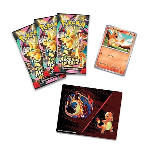 Pokémon TCG: Mega Evolution—Ascended Heroes Tech Sticker Collection - Charmander thumbnail 3