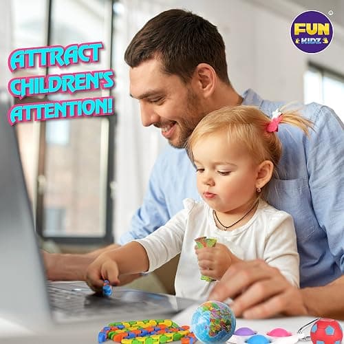 Gift Fidget Box Toys Pack for Kids 3-12, FunKidz Sensory Toys for Boys Girls Age 7-12 Autistic Children in Mystery Storage Portable Box thumbnail 7
