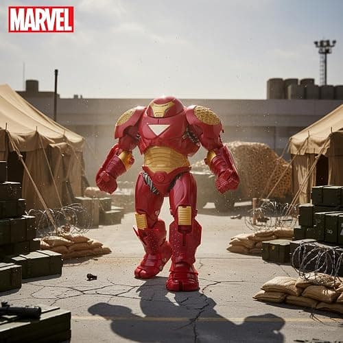 Marvel Legends Series Hulkbuster Comics Action Figure, Red thumbnail 8