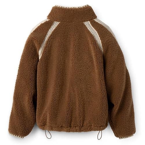 UGG Women's Nikia Crochet Uggfluff Jacket thumbnail 3