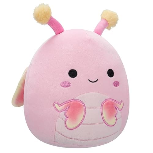 Squishmallows Jazwares SQCR07637 - Guinevere die rosa Gottesanbeterin 19 cm, offizielles Plüsch, superweiches Kuscheltier thumbnail 3