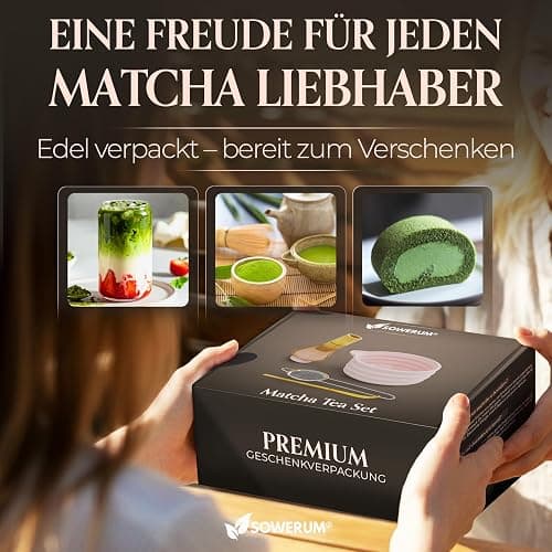 Matcha Set Rosa 5-teilig [TESTSIEGER] Schale mit Ausgießer und extra robustem Matchabesen Macha Tea Set für Starter aus Keramik, Matcha Besen, Bambus Löffel, Chasen,Whisk, Matcha Bowl, Matchaset thumbnail 6