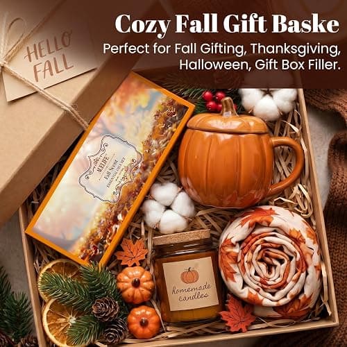 Auelife Fall Essential Oils Set for Diffusers for Home, 6x10ml Fall Scents | Autumn Scented Oils with Pumpkin Spice, Vanilla, Apple Cider, Maple Butter for Candle Making, Soap Making, Holiday Gift Set thumbnail 7