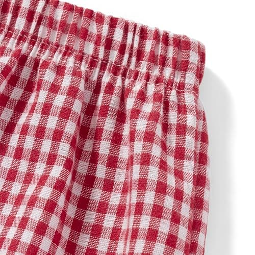 Y2k Women Gingham Boxer Shorts Low Rise Micro Pajamas PJ Sleep Short Pants Plaid Sleepwear Sleeping Lounge Bottoms thumbnail 5