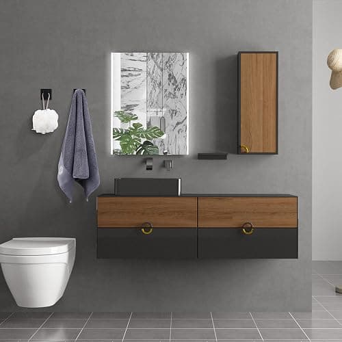 Nolimas Towel Hook Stainless Steel Bathroom Rustproof Clothes Towel Coat Hook Wall Mounted Square Toilet Kitchen, Heavy Duty Door Hanger Matte Black, 2 Pack thumbnail 7