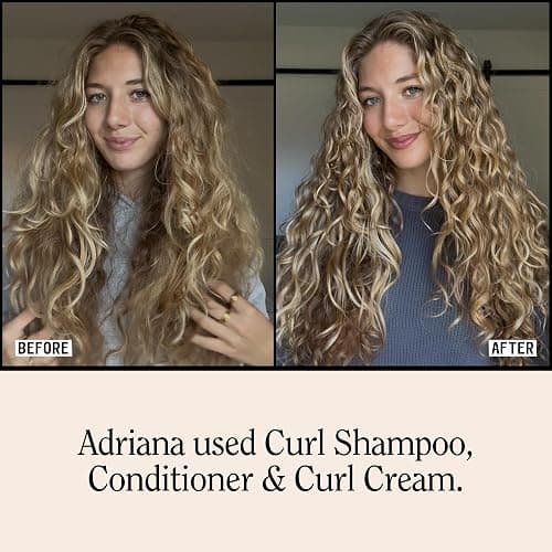 California Naturals Curl Defining Cream for Wavy Curly Coily Hair, Anti Frizz Curl Cream with Shea Butter and Castor Oil, Sulfate and Paraben Free, Natural, Vegan, Rose Garden, 8 oz thumbnail 10