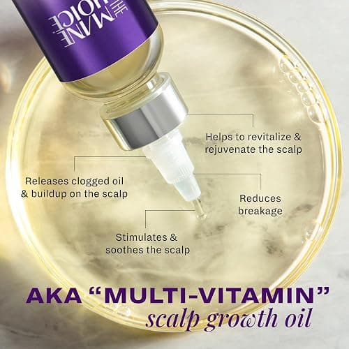 The Mane Choice Alpha Multi-Vitamin Scalp Hair Growth Oil, 4 Fl Oz, 1 Pack, Nourishing Scalp Oil with Biotin, Vitamin C, Rosemary, Rice Extract, Jojoba, Tea Tree & Castor Oil, Lightweight & Non-Greasy thumbnail 3
