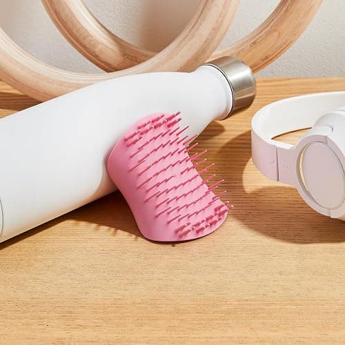 Tangle Teezer Scalp & Shampoo Hairbrush, to Exfoliate, Massage, and Cleanse, for All Hair Types, Pretty Pink thumbnail 5