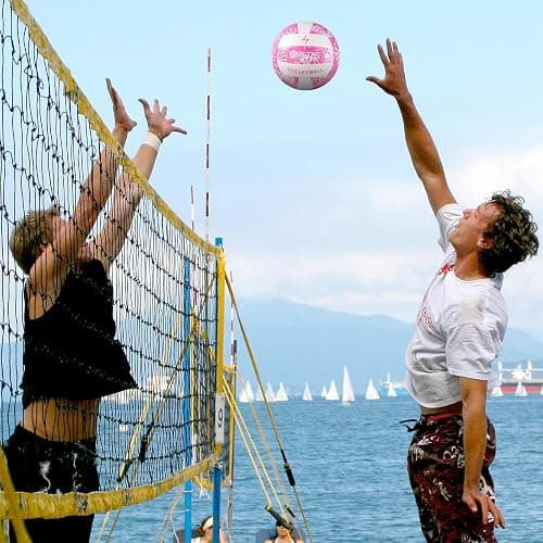 SARETAS Volleyball Soft Beach Volleyball Official Size for Outdoor/Indoor Play, Colorful Volley Balls for Youth Teens Girl and Kids, Practice Volleyballs with Pump Needles for Backyard thumbnail 5