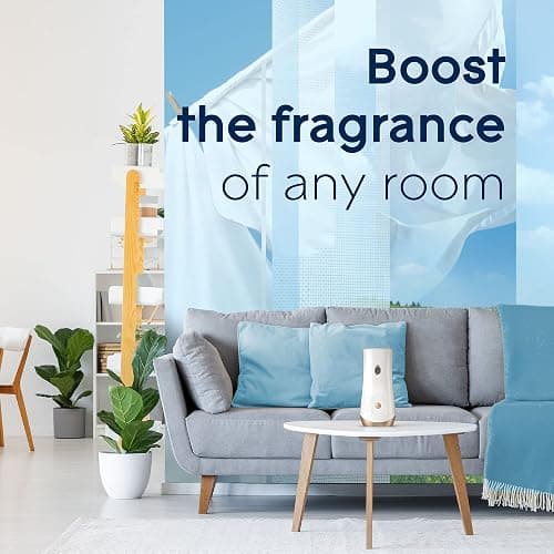 Glade Automatic Spray Refill and Holder Kit, Air Freshener for Home and Bathroom, Clean Linen, 6.2 Oz, 2 Count - Clean Linen thumbnail 11