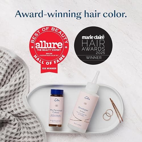 eSalon Permanent Hair Color & Hair Dye - Light Brown - Professional-Grade Ammonia-Free Personal Colorist for Up To 100% Gray Coverage on All Hair Types thumbnail 6