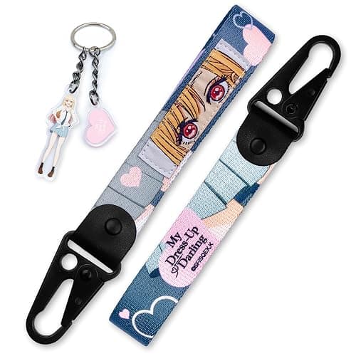 Otaku Lamps My Dress-Up Darling - Marin Keystrap and Keychain Bundle - Image 1