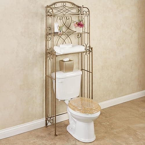 Touch of Class Abbianna Bathroom Space Saver Antique Gold thumbnail 2