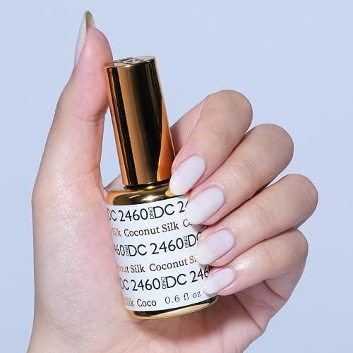 DND DC Gel Polish Set, Sheer Collection, UV Gel Polish and Air Dry Nail Lacquer, Matching Chip-Free Polish Duo, 0.5 Fl Oz Each thumbnail 2