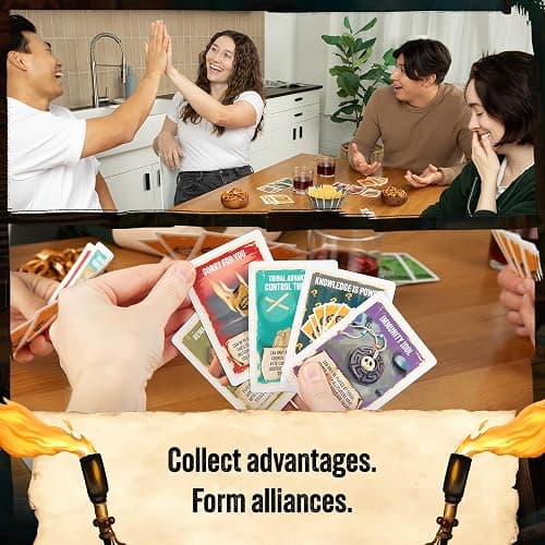Exploding Kittens Survivor: The Tribe Has Spoken 3-6 Players - Ages 8+ - 30 Minutes to Play - Official Card Game for Survivor Fans - Family Game Night, Card Game thumbnail 5